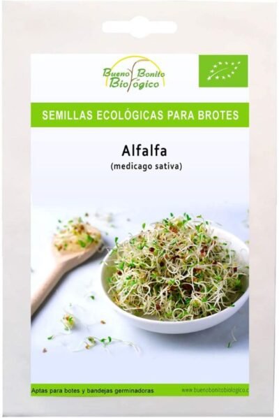 Semillas para germinar Alfalfa (sobre 90gr) - Imagen 2